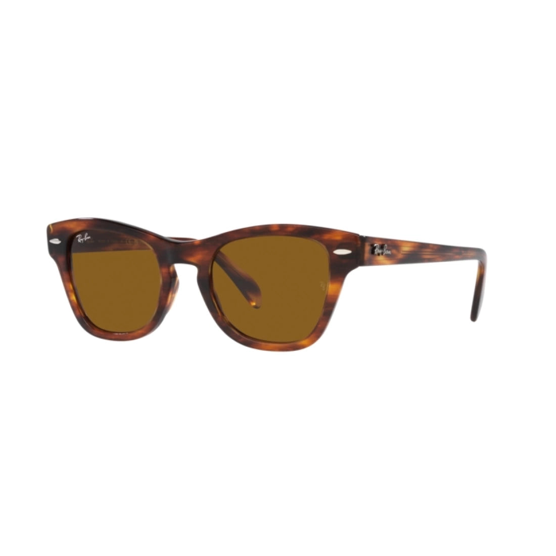 OCCHIALE DA SOLE UNISEX RAY-BAN RB 0707S - 954/33 AVANA STRIATA CALIBRO 50