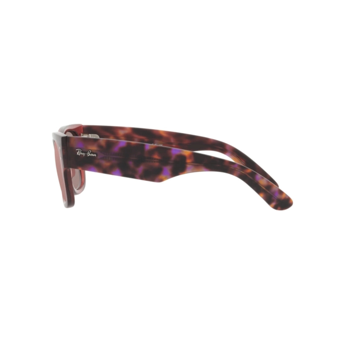 OCCHIALE DA SOLE UNISEX RAY-BAN RB 0840S MEGA WAYFARER 66372K ROSA TRASPARENTE