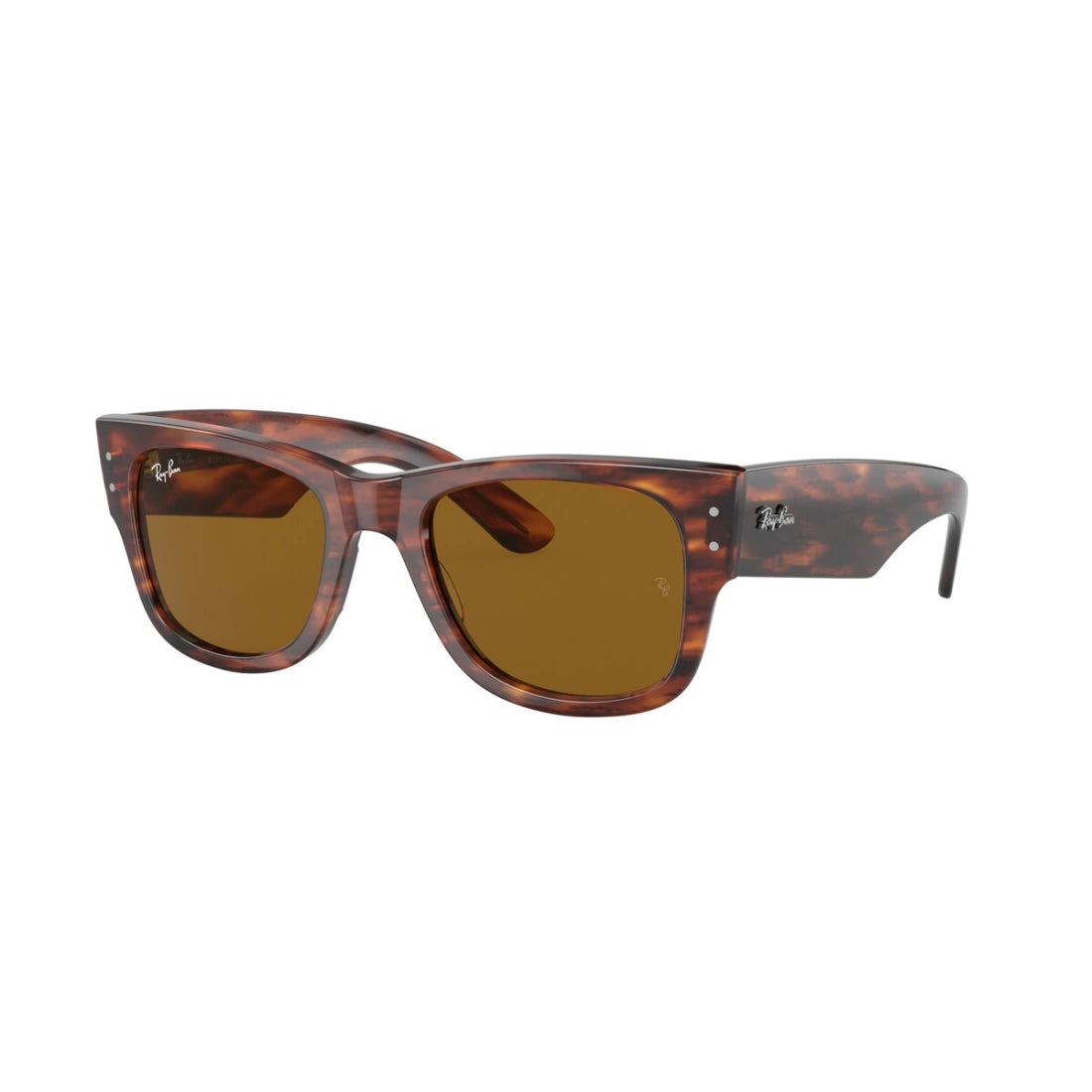 OCCHIALE DA SOLE UNISEX RAY-BAN RB 0840S MEGA WAYFARER 954/33 AVANA STRIATA