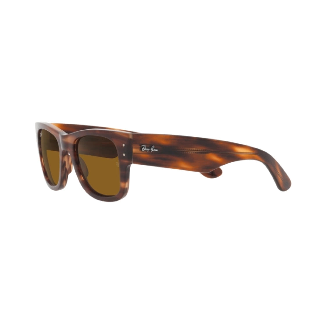 OCCHIALE DA SOLE UNISEX RAY-BAN RB 0840S MEGA WAYFARER 954/33 AVANA STRIATA