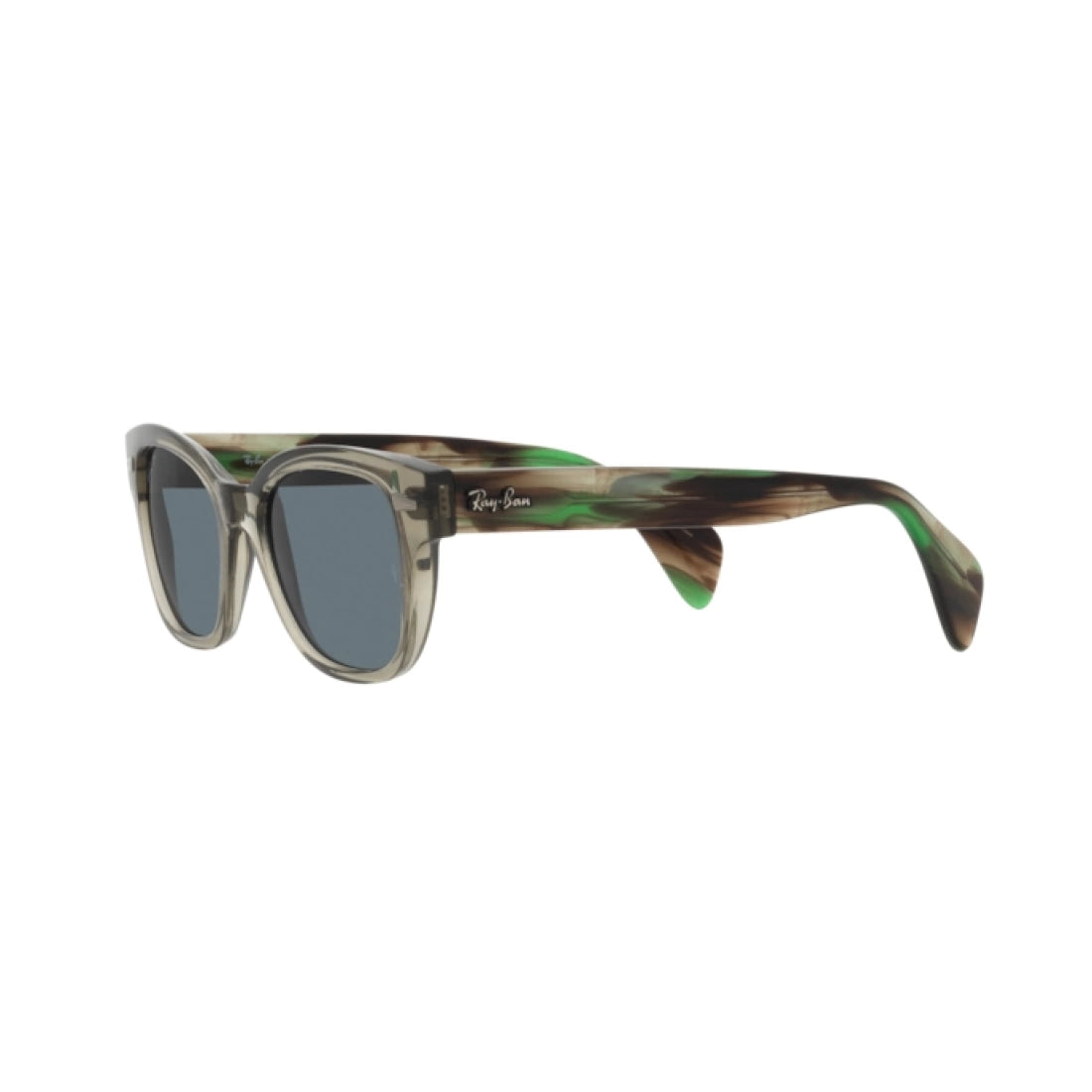 OCCHIALE DA SOLE UNISEX RAY-BAN RB 0880S - 66353R VERDE TRASPARENTE CALIBRO 49