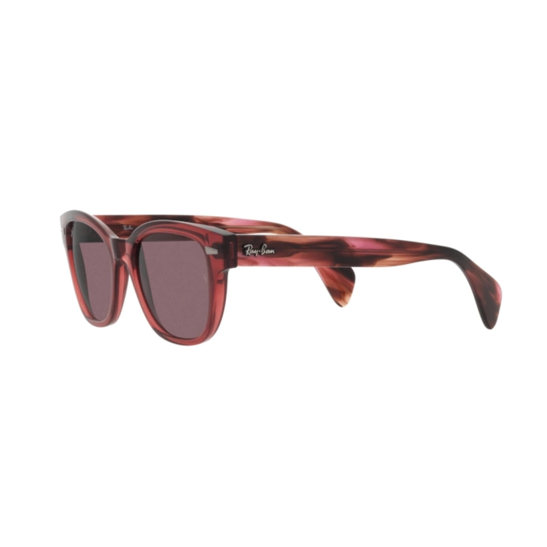 OCCHIALE DA SOLE UNISEX RAY-BAN RB 0880S - 6639AF ROSA TRASPARENTE CALIBRO 49
