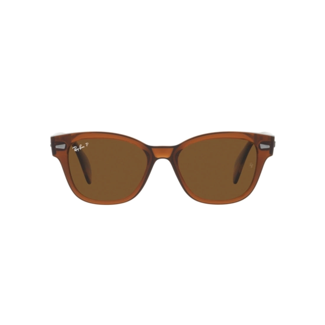 OCCHIALE DA SOLE UNISEX RAY-BAN RB 0880S - 664057 MARRONE TRASPARENTE CALIBRO 49