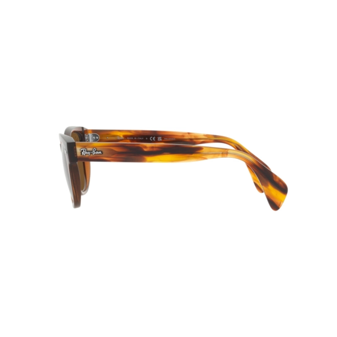 OCCHIALE DA SOLE UNISEX RAY-BAN RB 0880S - 664057 MARRONE TRASPARENTE CALIBRO 49