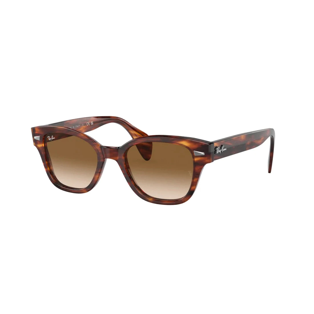 UNISEX SUNGLASSES RAY-BAN RB 0880S - 954/51 STRIPED HAVANA CALIBER 52 