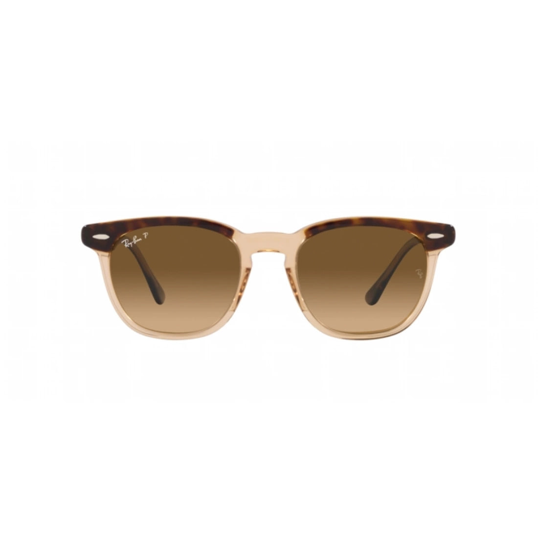 OCCHIALE DA SOLE UNISEX RAY-BAN RB 2298 HAWKEYE 1292M2 AVANA SU MARRONE TRASPARENTE CALIBRO 50