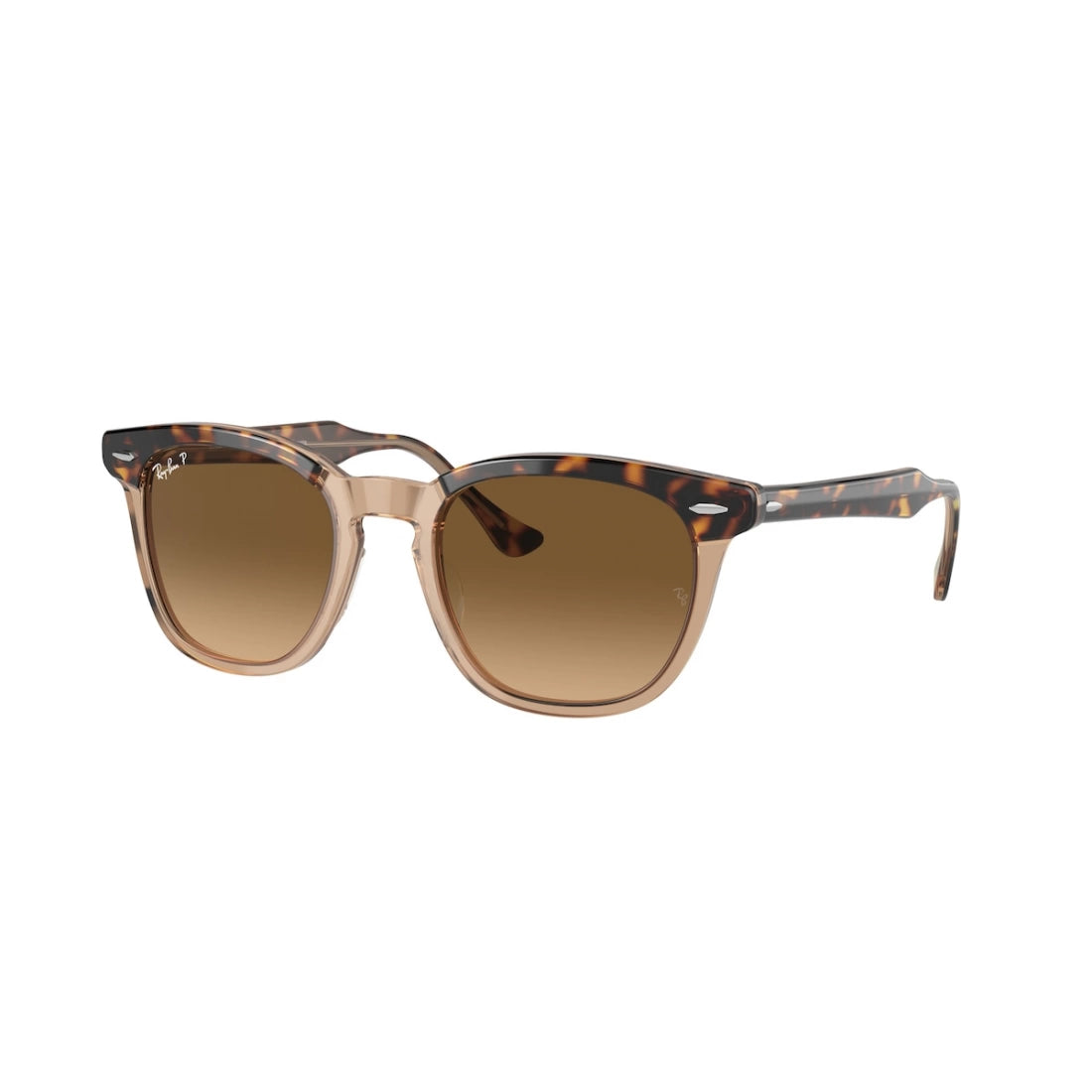 OCCHIALE DA SOLE UNISEX RAY-BAN RB 2298 HAWKEYE 1292M2 AVANA SU MARRONE TRASPARENTE CALIBRO 50