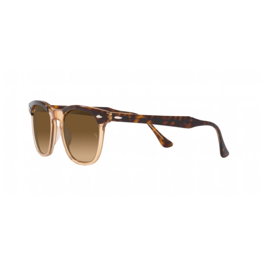 OCCHIALE DA SOLE UNISEX RAY-BAN RB 2298 HAWKEYE 1292M2 AVANA SU MARRONE TRASPARENTE CALIBRO 50