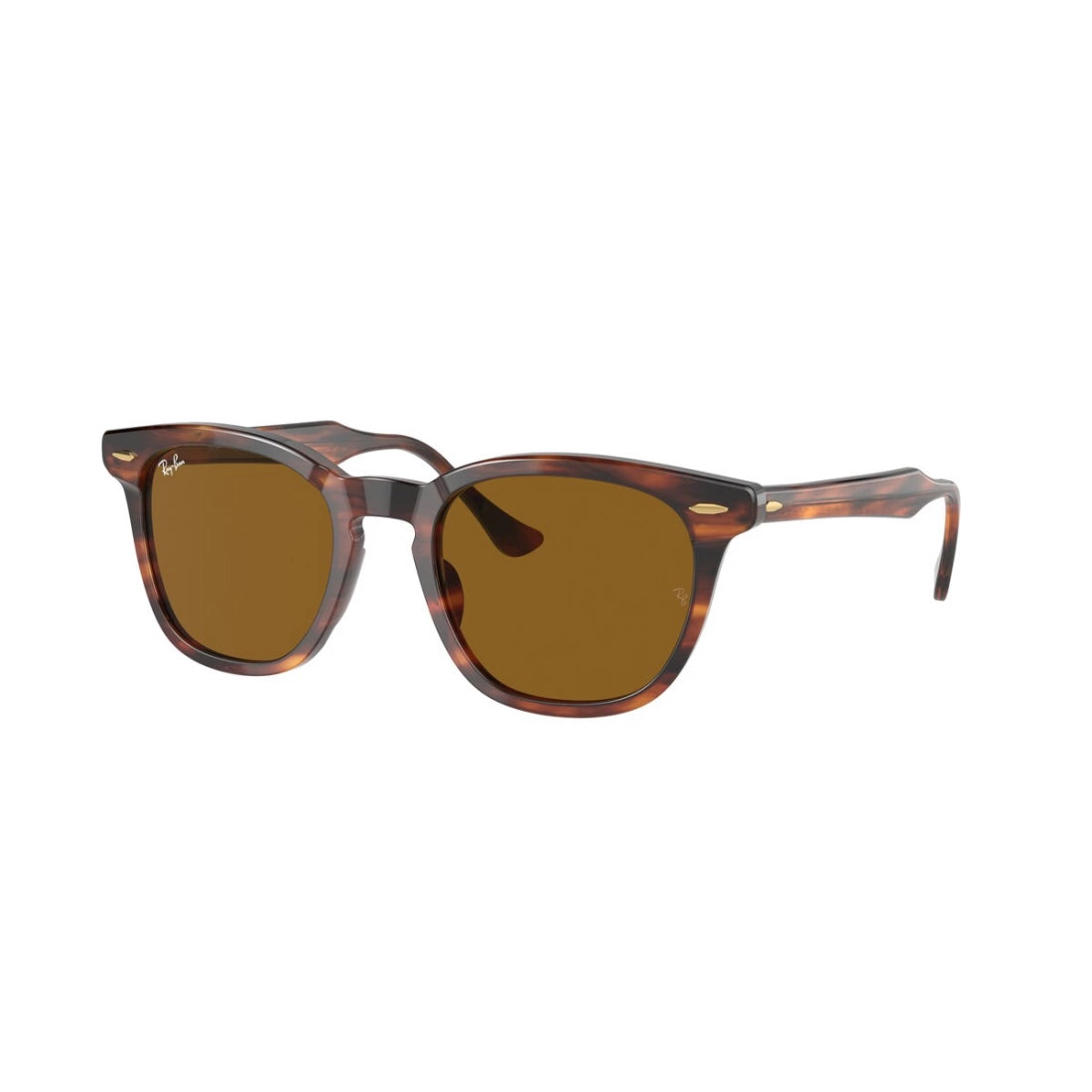 OCCHIALE DA SOLE UNISEX RAY-BAN RB 2298 HAWKEYE 954/33 AVANA STRIATA CALIBRO 50