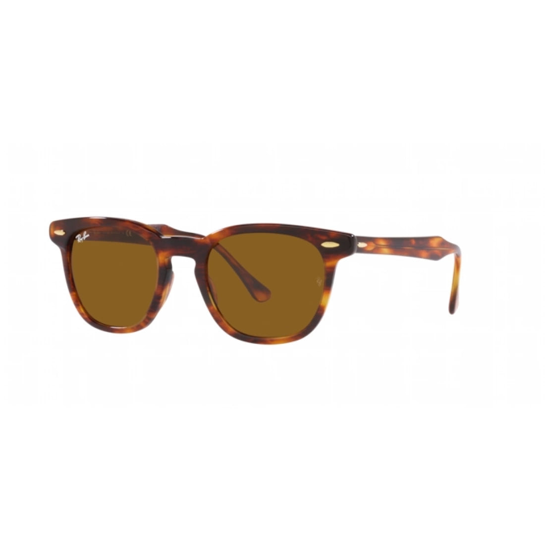 OCCHIALE DA SOLE UNISEX RAY-BAN RB 2298 HAWKEYE 954/33 AVANA STRIATA CALIBRO 50