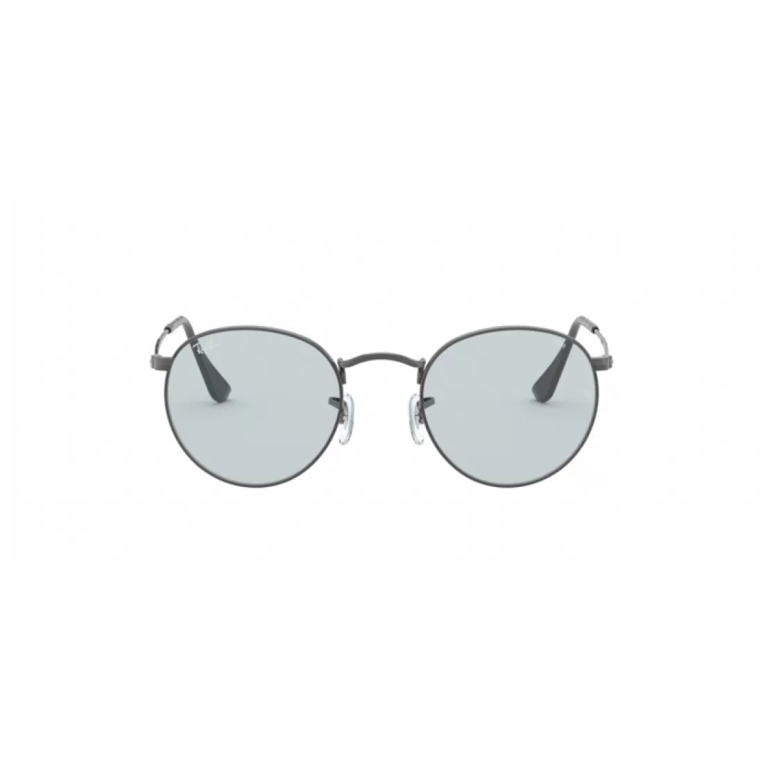 MEN'S SUNGLASSES RAY-BAN RB 3447 ROUND METAL 004/T3 GUN METAL CALIBER 53 