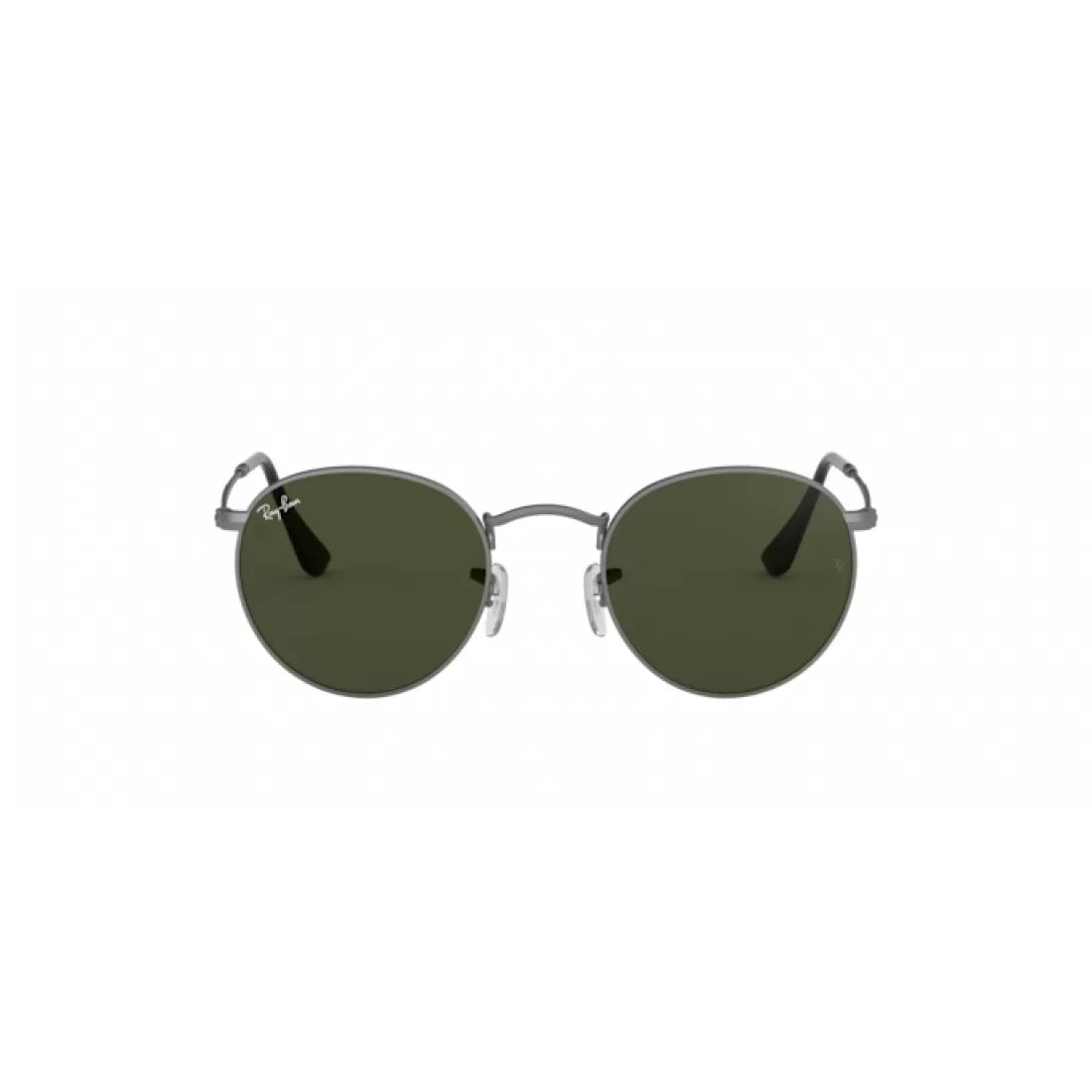 MEN'S SUNGLASSES RAY-BAN RB 3447 ROUND METAL 029 MATT GUNMETAL CALIBER 53 