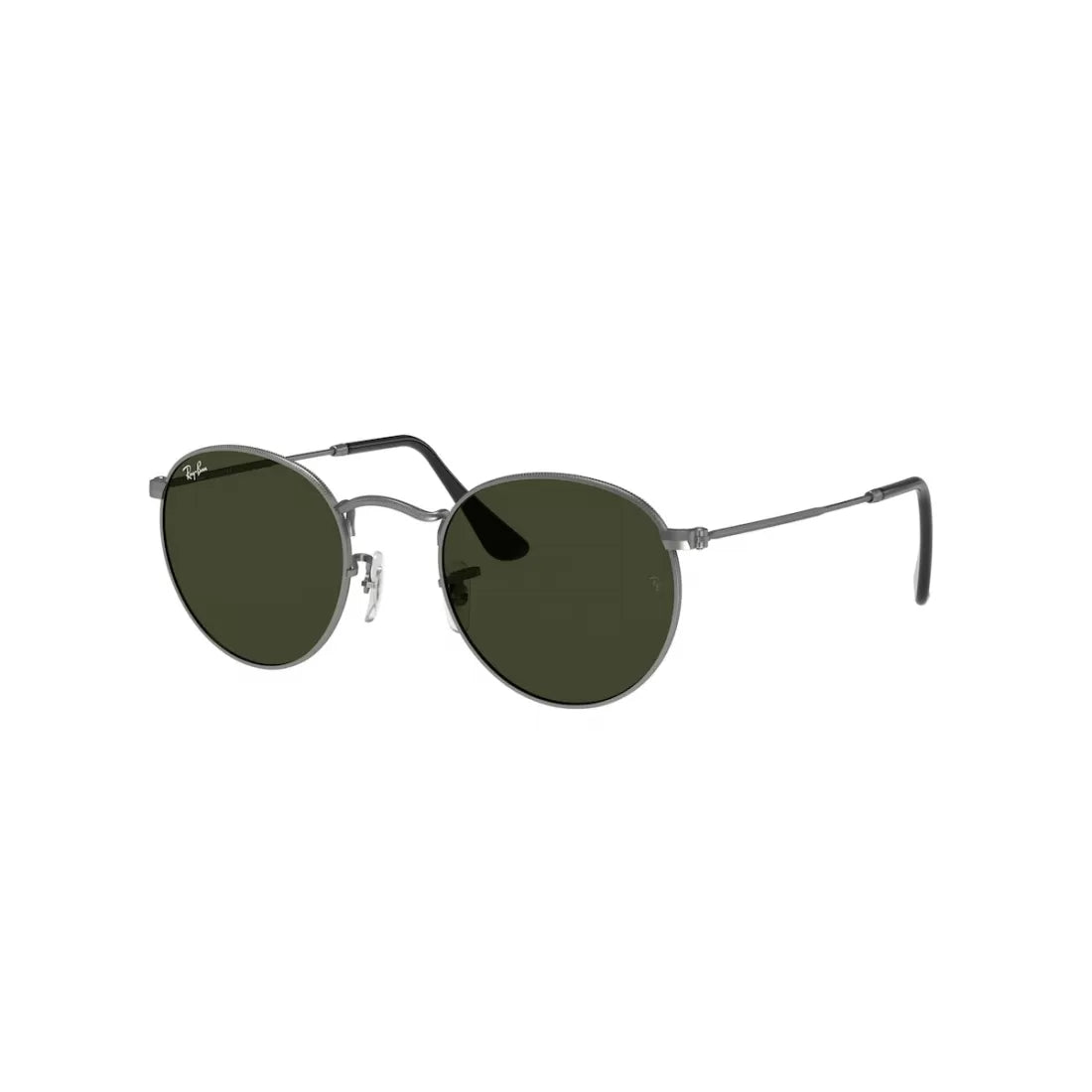 MEN'S SUNGLASSES RAY-BAN RB 3447 ROUND METAL 029 MATT GUNMETAL CALIBER 53 