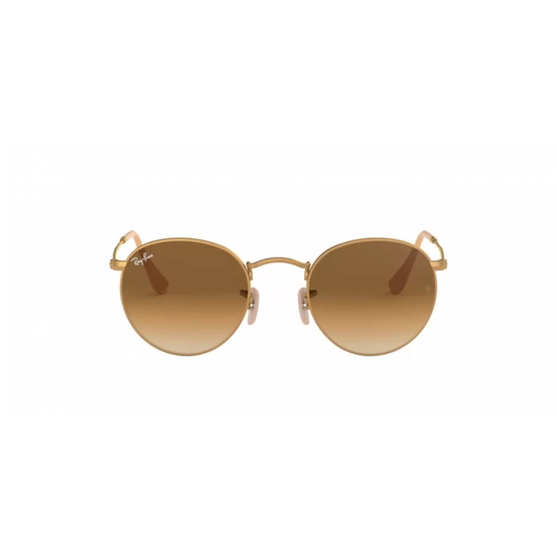 MEN'S SUNGLASSES RAY-BAN RB 3447 ROUND METAL 112/51 MATT GOLD SIZE 50 