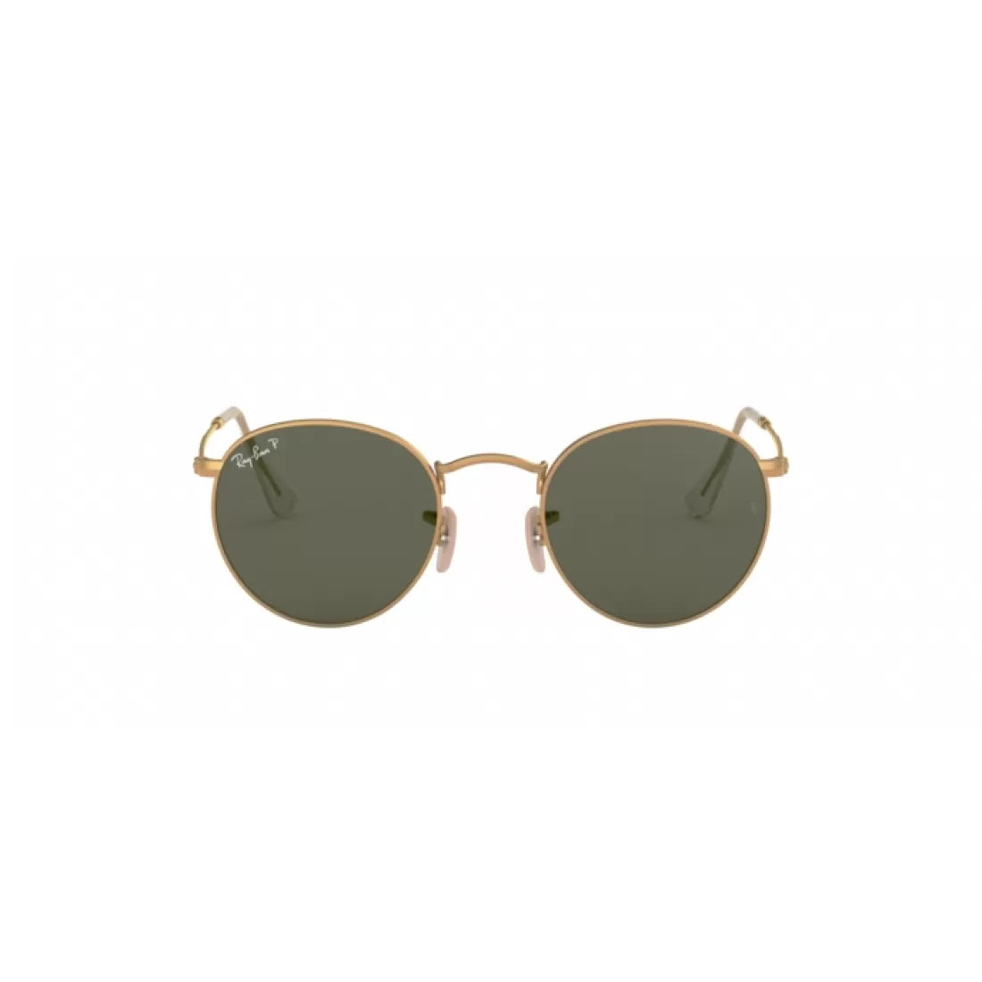 MEN'S SUNGLASSES RAY-BAN RB 3447 ROUND METAL 112/58 MATT GOLD SIZE 50 