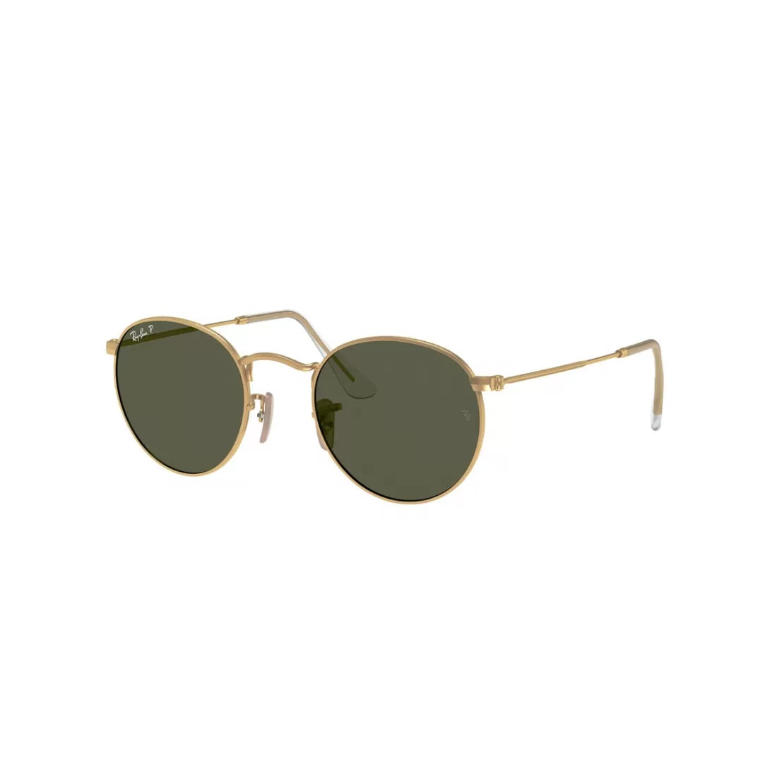 MEN'S SUNGLASSES RAY-BAN RB 3447 ROUND METAL 112/58 MATT GOLD SIZE 50 