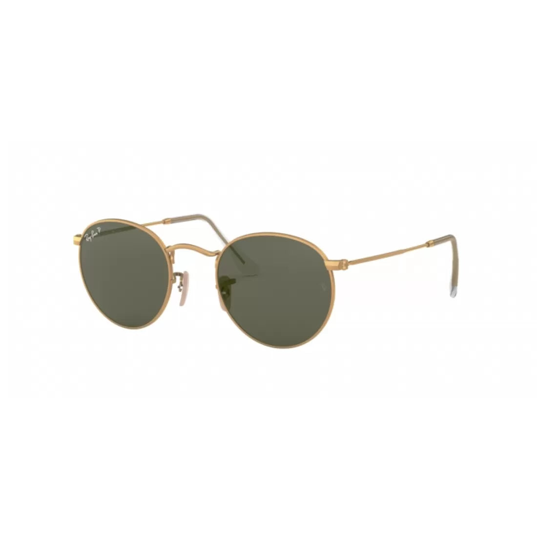 MEN'S SUNGLASSES RAY-BAN RB 3447 ROUND METAL 112/58 MATT GOLD SIZE 50 