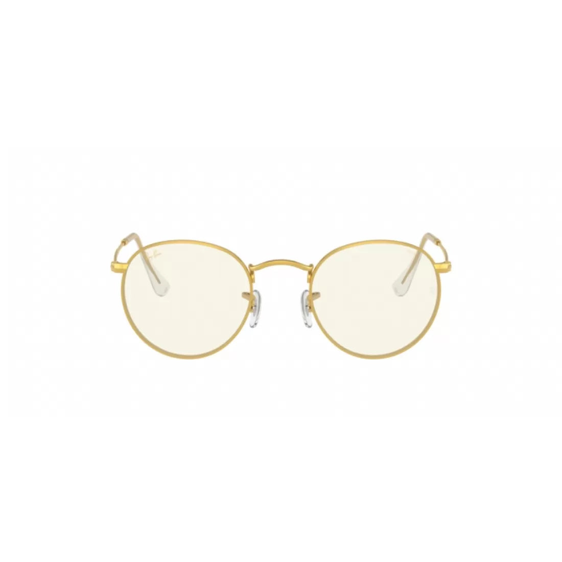 MEN'S SUNGLASSES RAY-BAN RB 3447 ROUND METAL 9196BL GOLDEN LEGEND CALIBER 47 