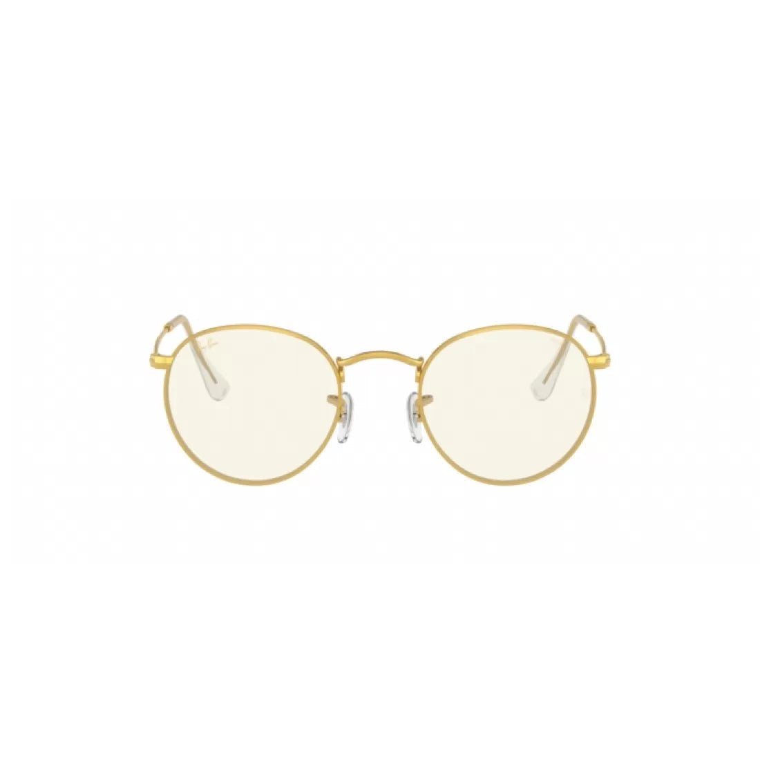 MEN'S SUNGLASSES RAY-BAN RB 3447 ROUND METAL 9196BL GOLDEN LEGEND CALIBER 53 