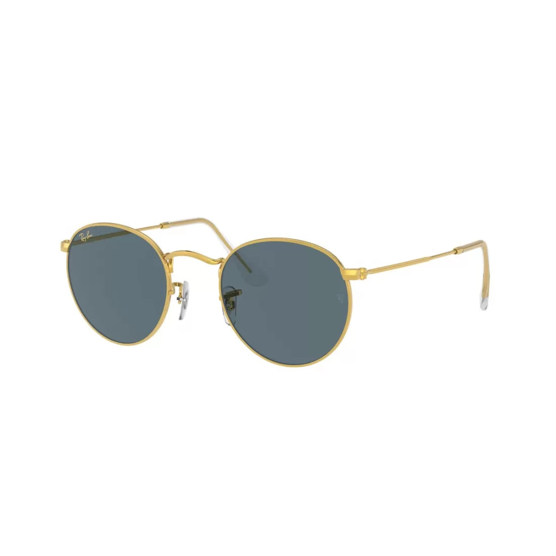 MEN'S SUNGLASSES RAY-BAN RB 3447 ROUND METAL 9196R5 GOLDEN LEGEND CALIBER 50 