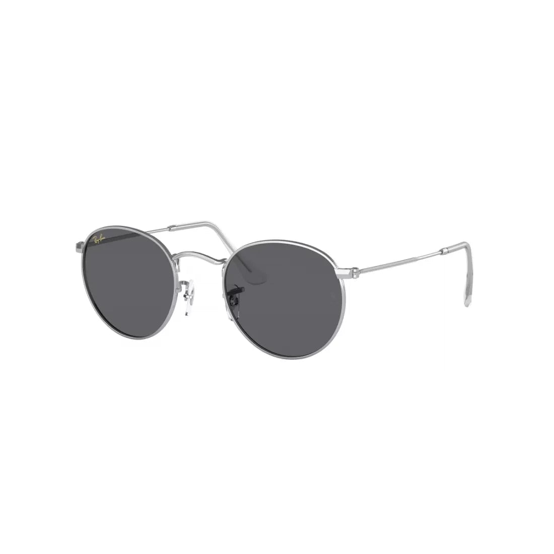 SUNGLASSES RAY-BAN RB 3447 ROUND METAL 9198B1 SILVER | 53 CALIBER 