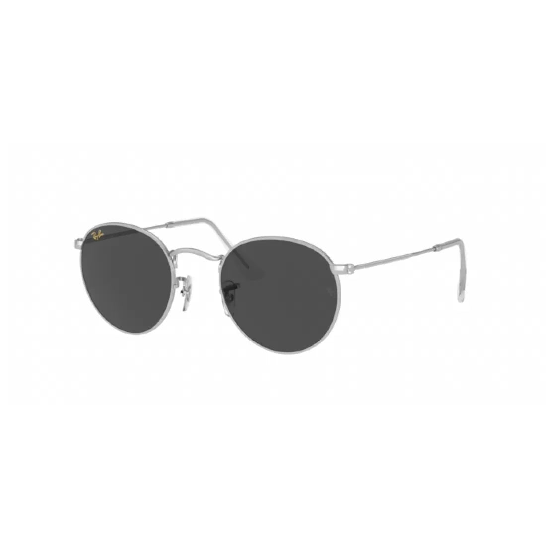 SUNGLASSES RAY-BAN RB 3447 ROUND METAL 9198B1 SILVER | 53 CALIBER 