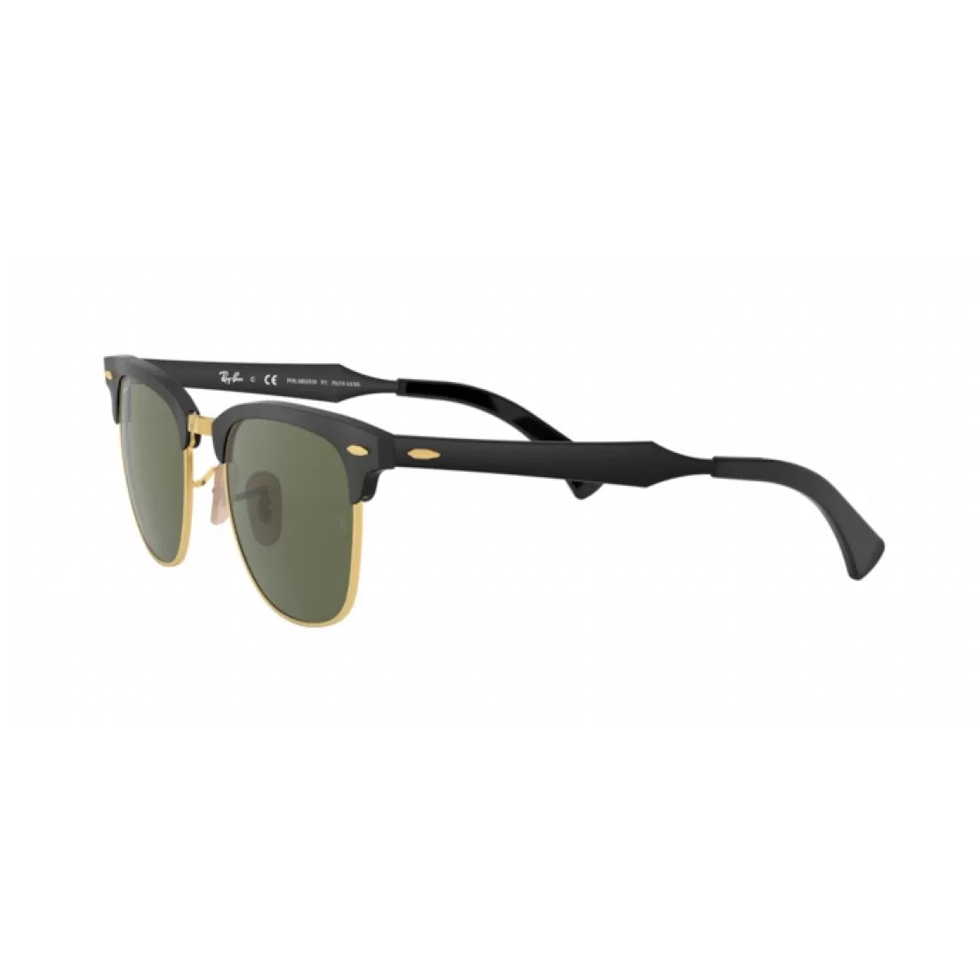 OCCHIALE DA SOLE UNISEX RAY-BAN RB 3507 CLUBMASTER ALUMINUM 136/N5 NERO / ARISTA