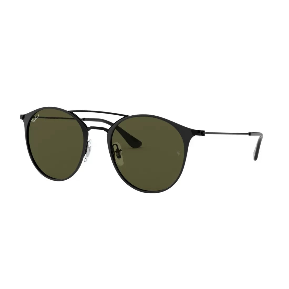 OCCHAILI DA SOLE UNISEX RAY-BAN RB 3546 - 186/9A NERO NERO OPACO SUPERIORE CALIBRO 52
