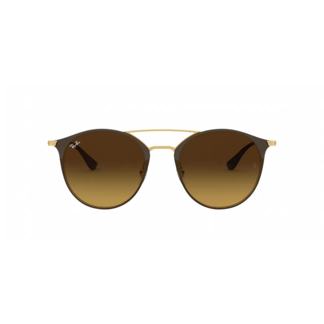 OCCHIALI DA SOLE UNISEX RAY-BAN RB 3546 - 900985 TOP MARRONE DORATO CALIBRO 52