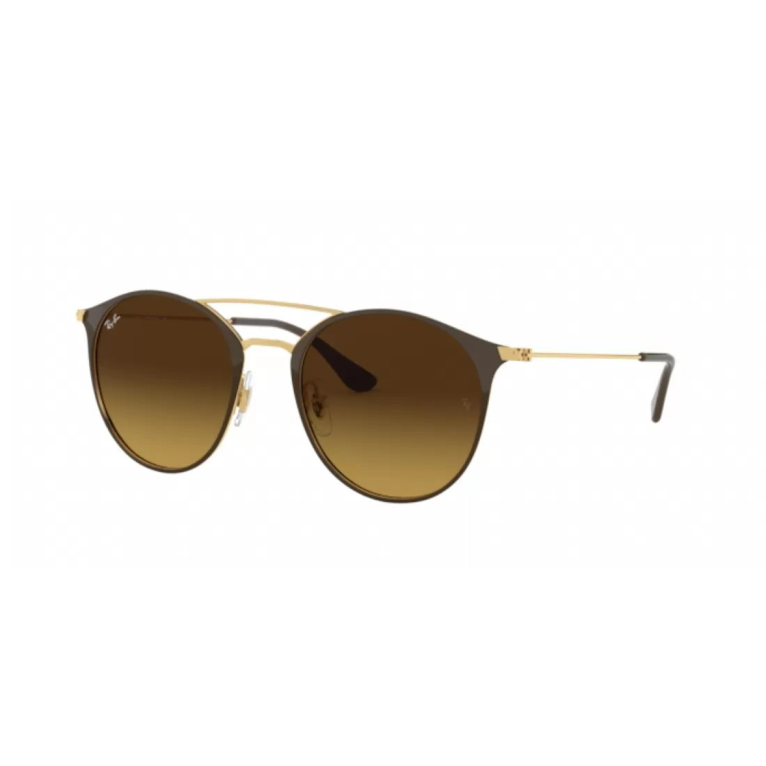 OCCHIALI DA SOLE UNISEX RAY-BAN RB 3546 - 900985 TOP MARRONE DORATO CALIBRO 52