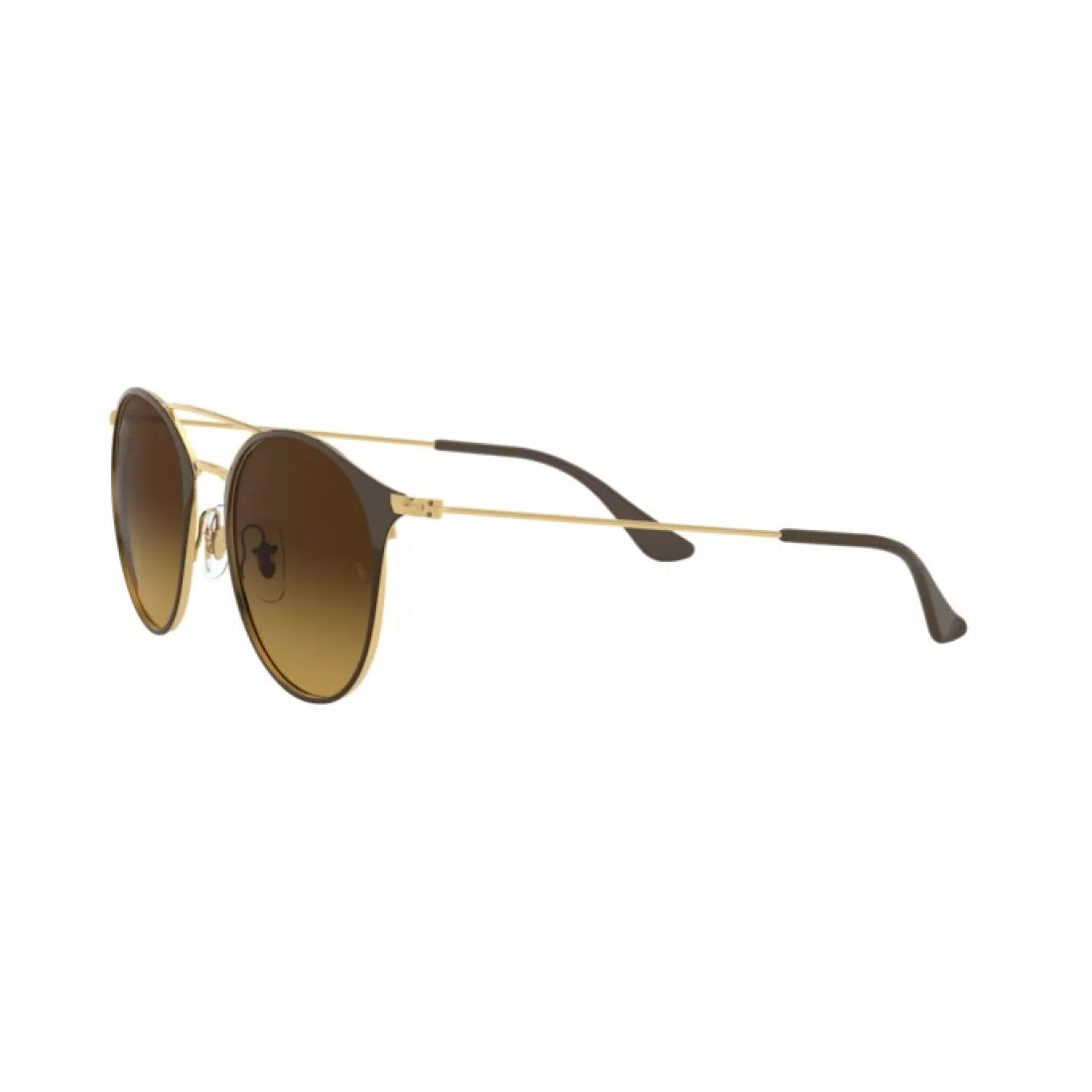 OCCHIALI DA SOLE UNISEX RAY-BAN RB 3546 - 900985 TOP MARRONE DORATO CALIBRO 52