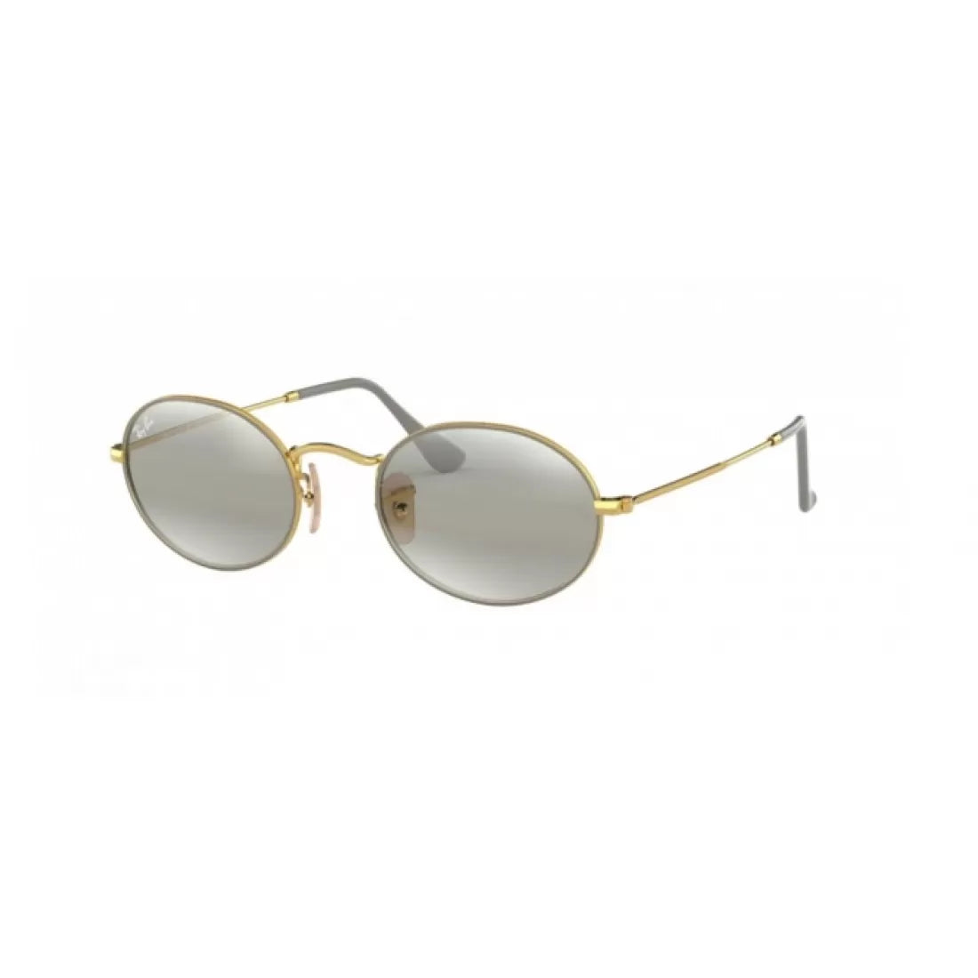 UNISEX SUNGLASSES RAY-BAN RB 3547 - 9154AH GOLD ON MATT GRAY TOP SIZE 51 