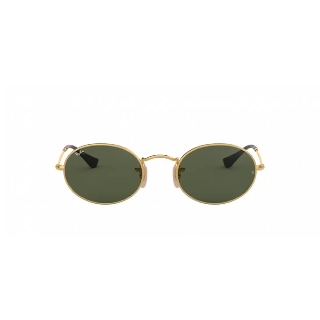 UNISEX SUNGLASSES RAY-BAN RB 3547N OVAL 001 GOLD CALIBER 51 