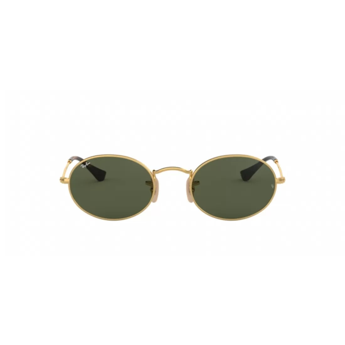 UNISEX SUNGLASSES RAY-BAN RB 3547N OVAL 001 GOLD CALIBER 48 