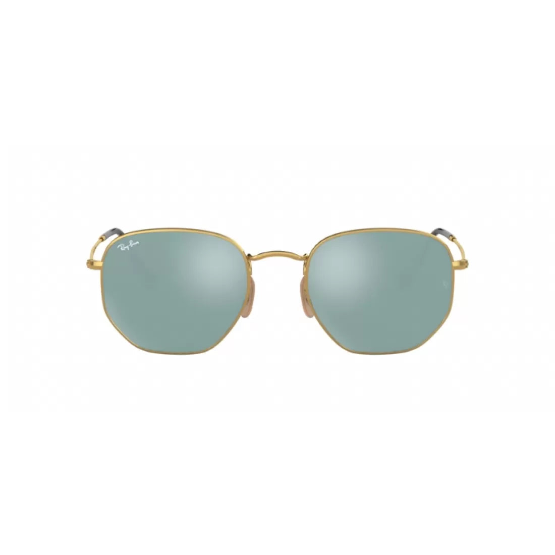 UNISEX SUNGLASSES RAY-BAN RB 3548N HEXAGONAL 001/30 GOLD SIZE 51 