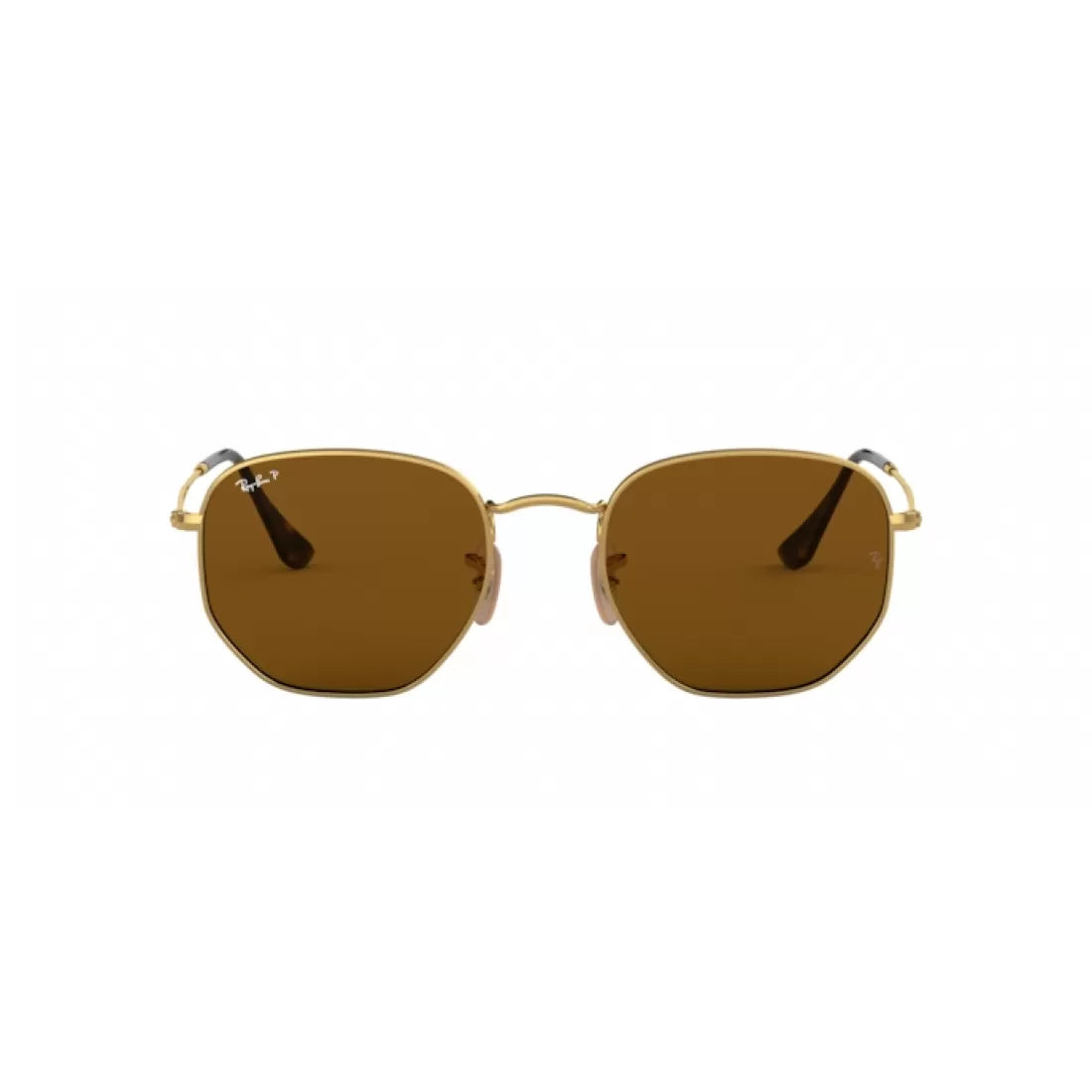 OCCHIALI DA SOLE UNISEX RAY-BAN RB 3548N HEXAGONAL 001/57 ORO CALIBRO 48