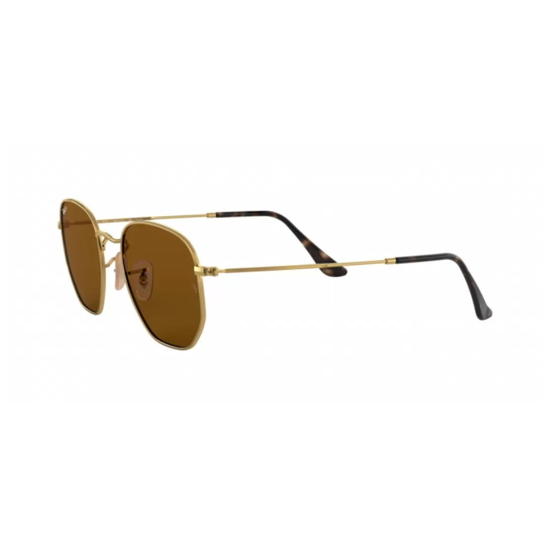OCCHIALI DA SOLE UNISEX RAY-BAN RB 3548N HEXAGONAL 001/57 ORO CALIBRO 54