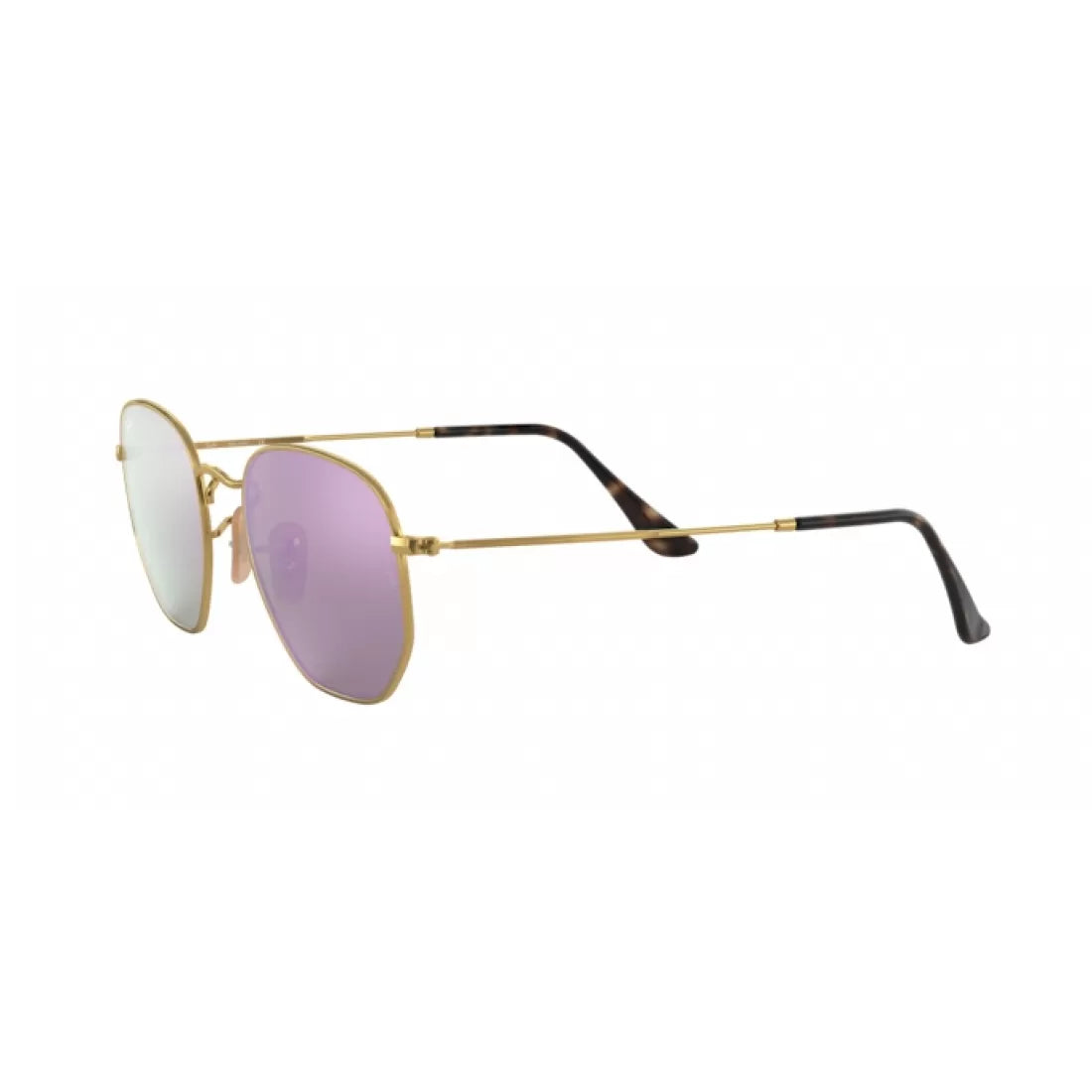 OCCHIALI DA SOLE UNISEX RAY-BAN RB 3548N HEXAGONAL 001/8O ORO CALIBRO 48