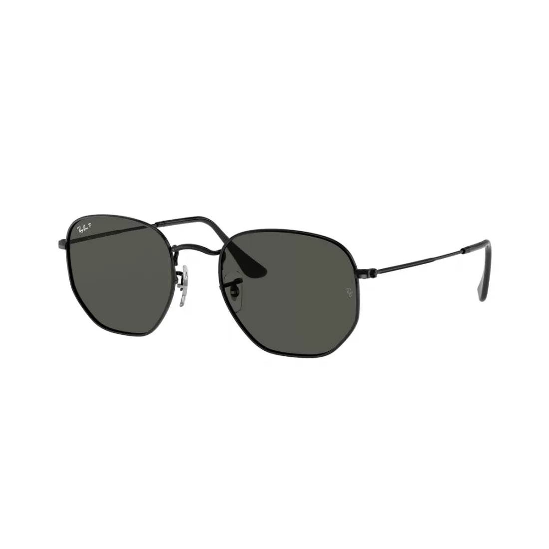 UNISEX SUNGLASSES RAY-BAN RB 3548N HEXAGONAL 002/58 BLACK SIZE 54 