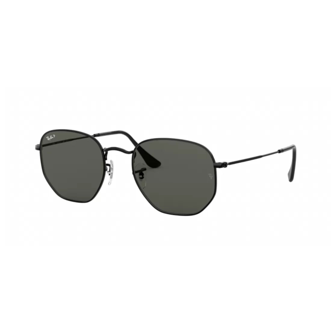 UNISEX SUNGLASSES RAY-BAN RB 3548N HEXAGONAL 002/58 BLACK SIZE 51 