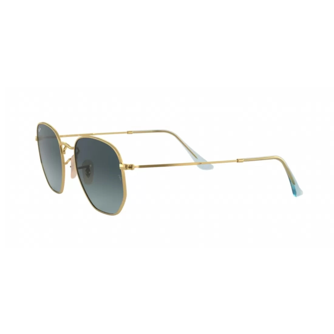 UNISEX SUNGLASSES RAY-BAN RB 3548N HEXAGONAL 91233M GOLD SIZE 54 