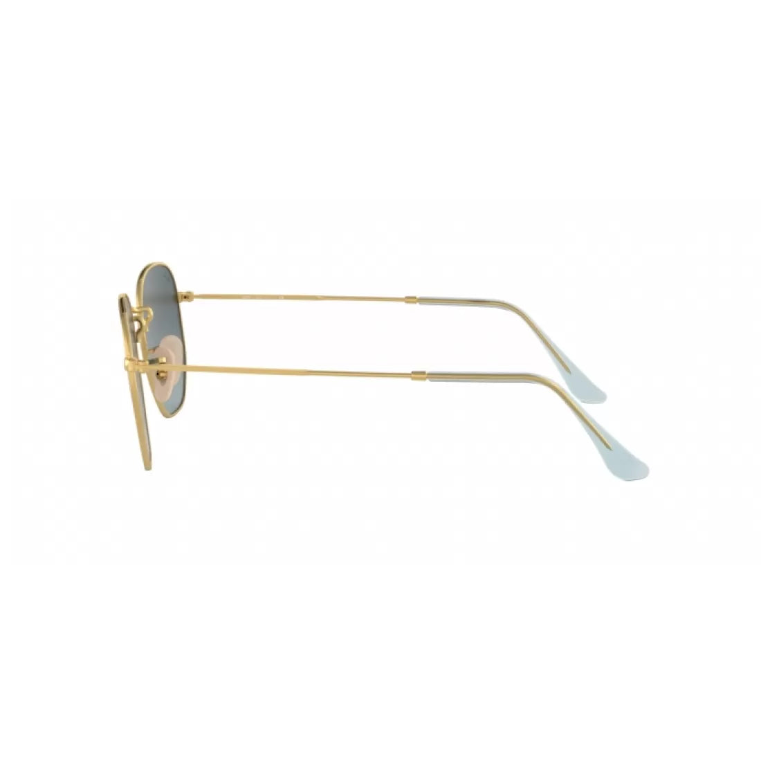 UNISEX SUNGLASSES RAY-BAN RB 3548N HEXAGONAL 91233M GOLD SIZE 54 