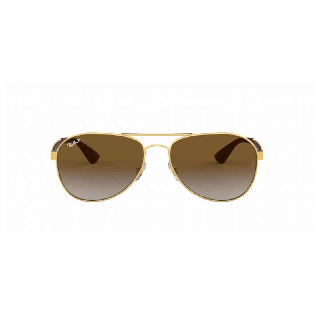 UNISEX SUNGLASSES RAY-BAN RB 3549 - 001/T5 GOLD SIZE 58 