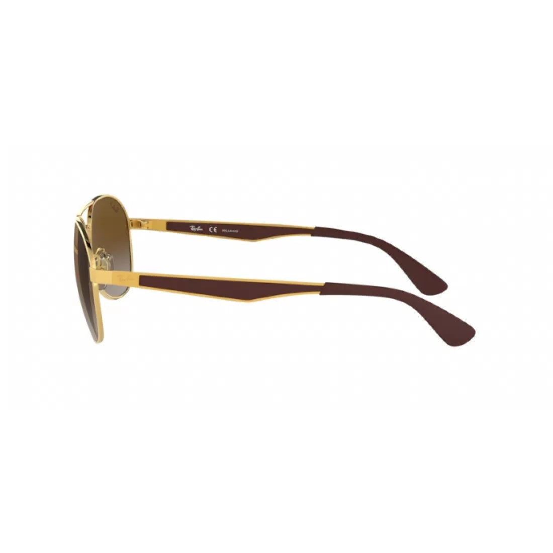 UNISEX SUNGLASSES RAY-BAN RB 3549 - 001/T5 GOLD CALIBER 61 