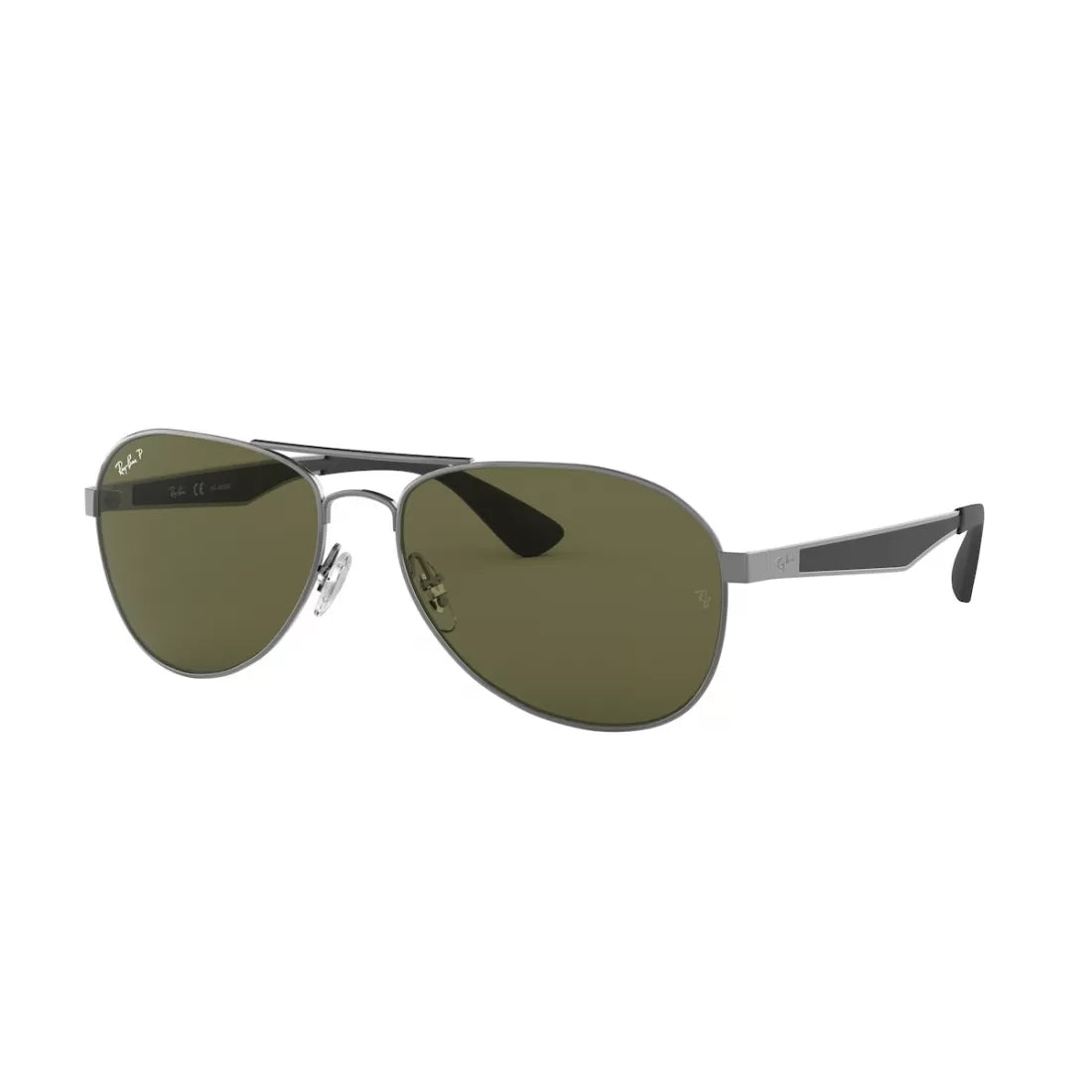 UNISEX SUNGLASSES RAY-BAN RB 3549 - 004/9A GUN METAL CALIBER 58 