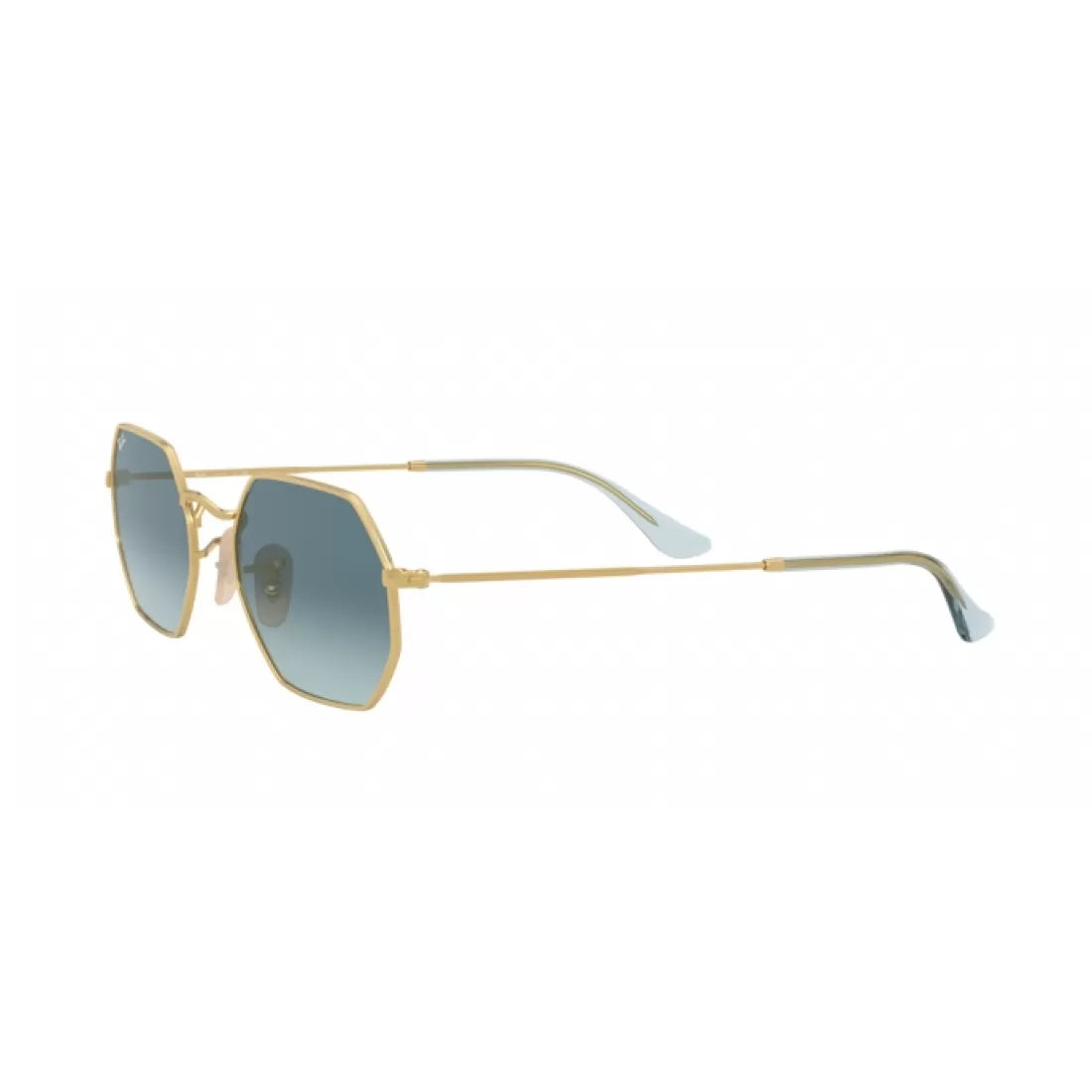 OCCHIALI DA SOLE UNISEX RAY-BAN RB 3556N OCTAGONAL 91233M GOLD