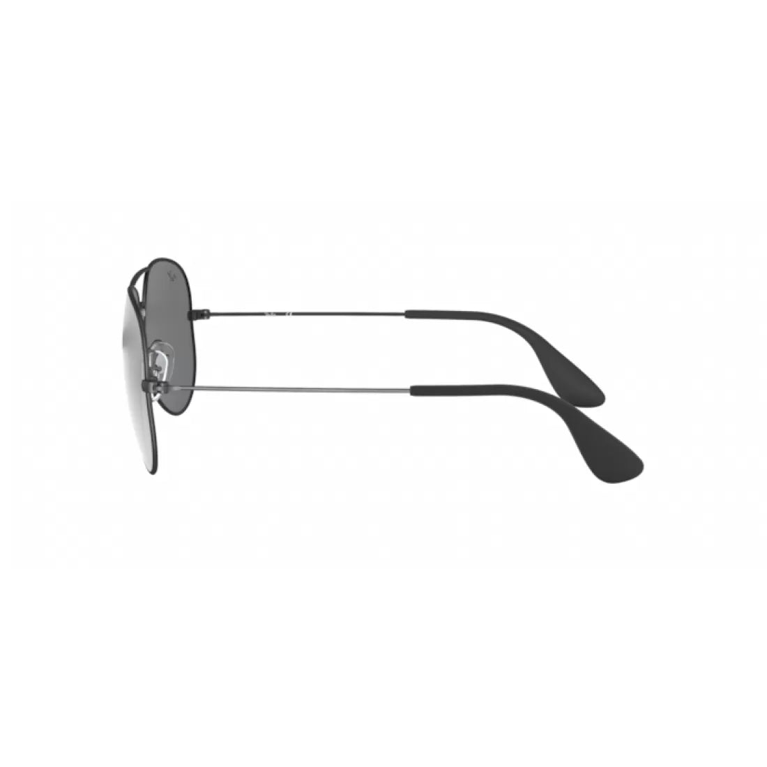 UNISEX SUNGLASSES RAY-BAN RB 3558 - 91396G ANTIQUE MATT BLACK 