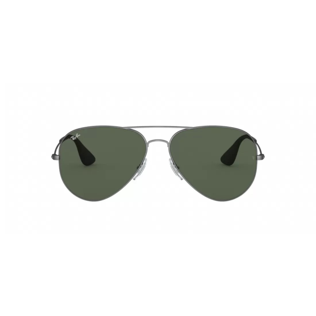 UNISEX SUNGLASSES RAY-BAN RB 3558 - 913971 ANTIQUE MATT BLACK 
