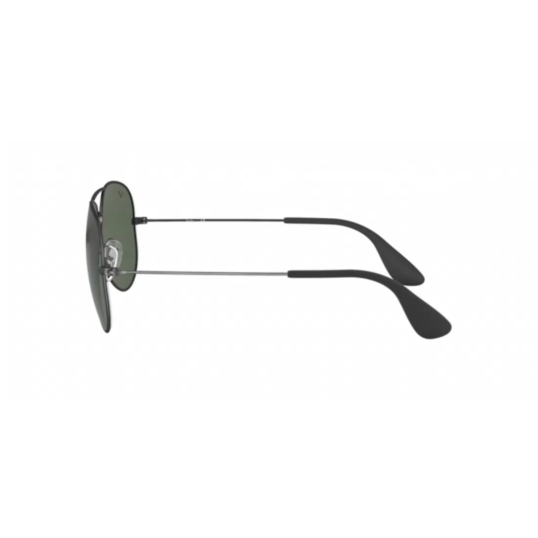 UNISEX SUNGLASSES RAY-BAN RB 3558 - 913971 ANTIQUE MATT BLACK 