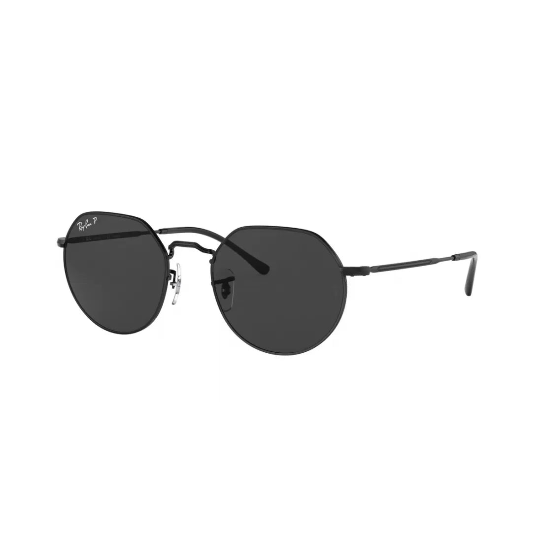 UNISEX SUNGLASSES RAY-BAN RB 3565 JACK 002/48 BLACK CALIBER 51 